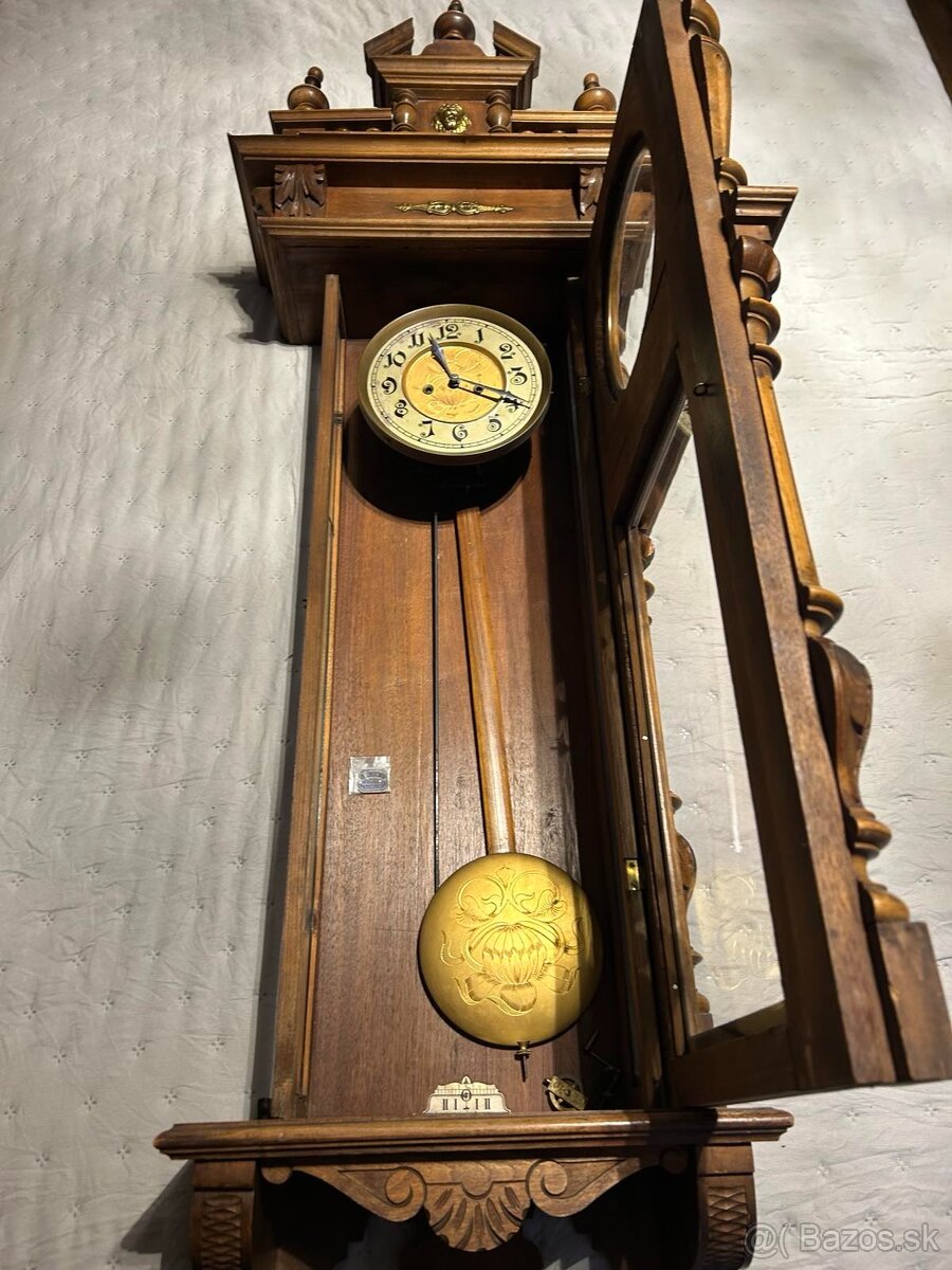 Predám starožitné hodiny Edgar bernsd r.1900 - 4