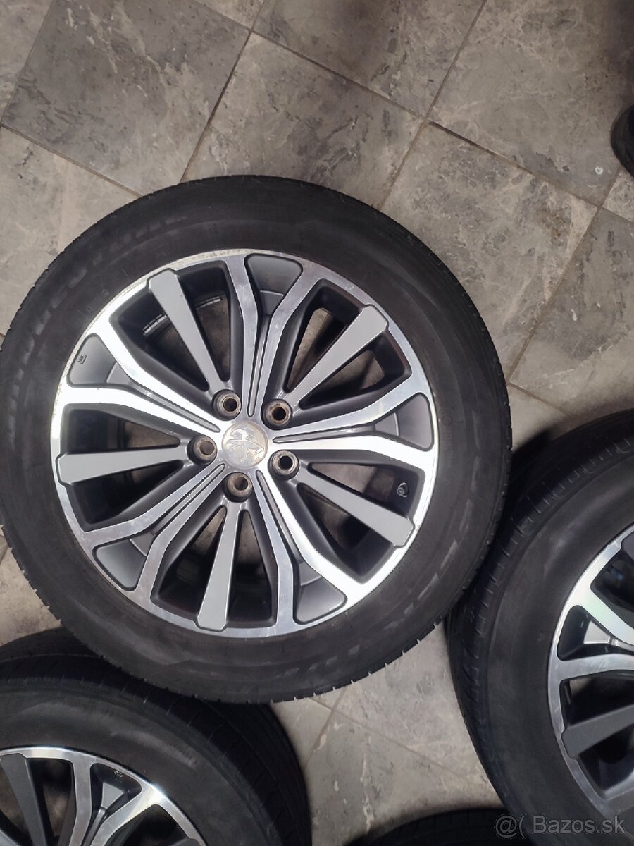 Originál sada AL disky+pneu Peugeot/Mitsubishi/Citroen,... - 4