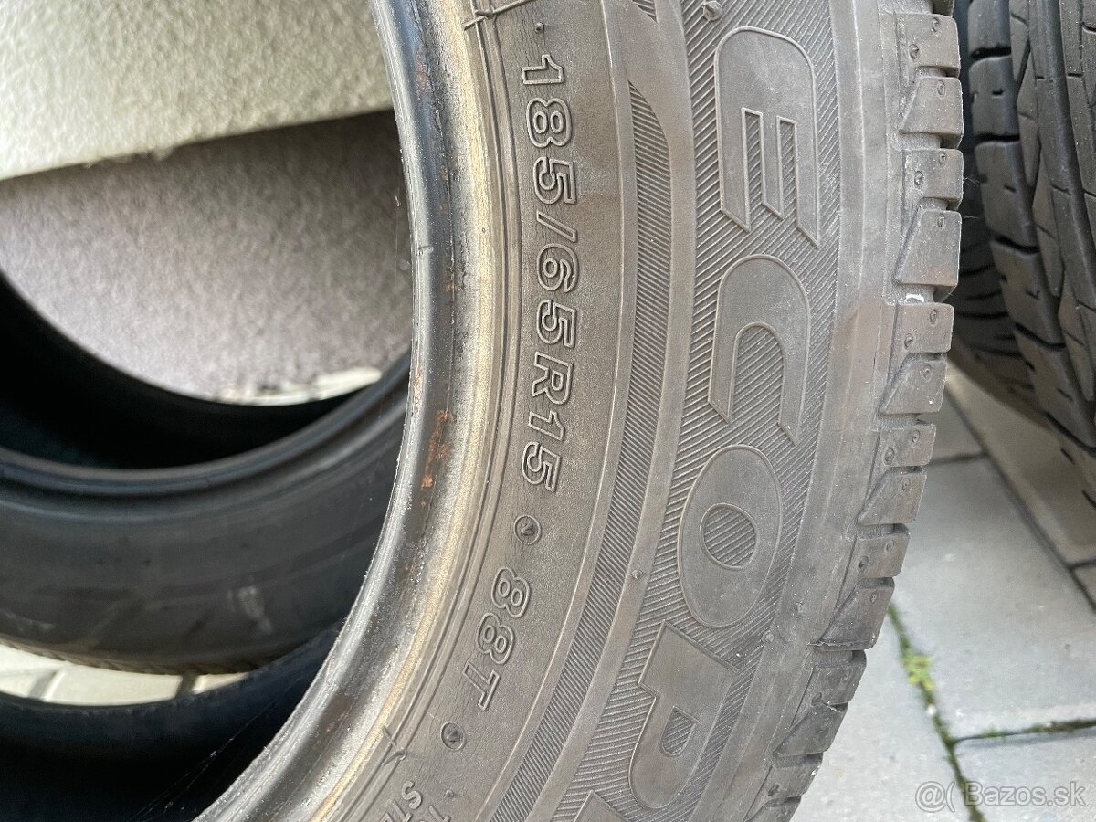 4xBridgestone letní 185/65/R15 - 4