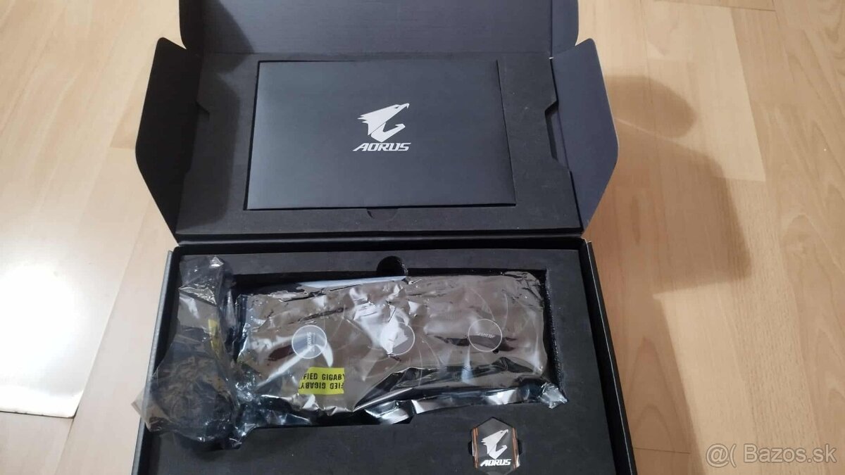 Predam GIGABYTE AORUS GeForce RTX 3070 MASTER 8G - 4