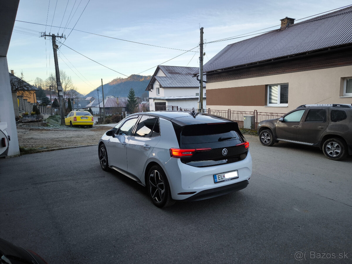 VW ID.3 Pro S 150kw, 77 kWh bateria, TČ, LED MATRIX, kamera - 4