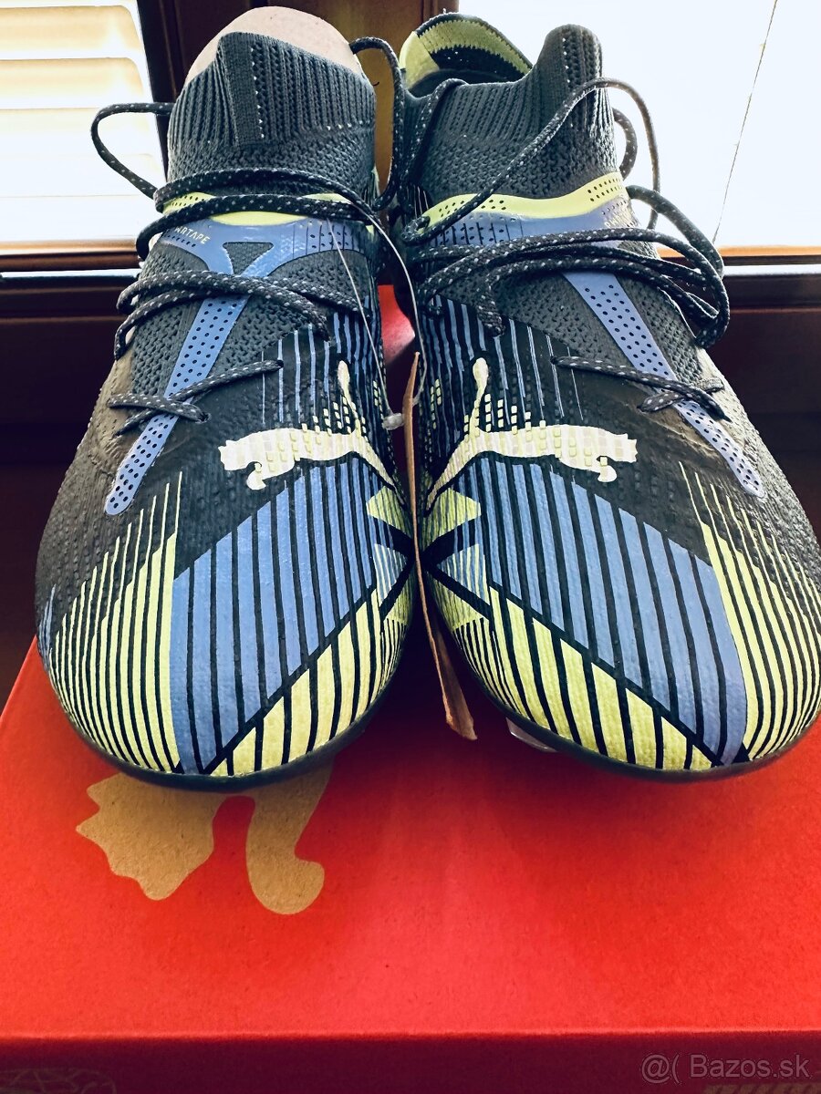 PUMA Future 7 Ultimate FG/AG Lights Out - Gray Skies/PUMA Wh - 4