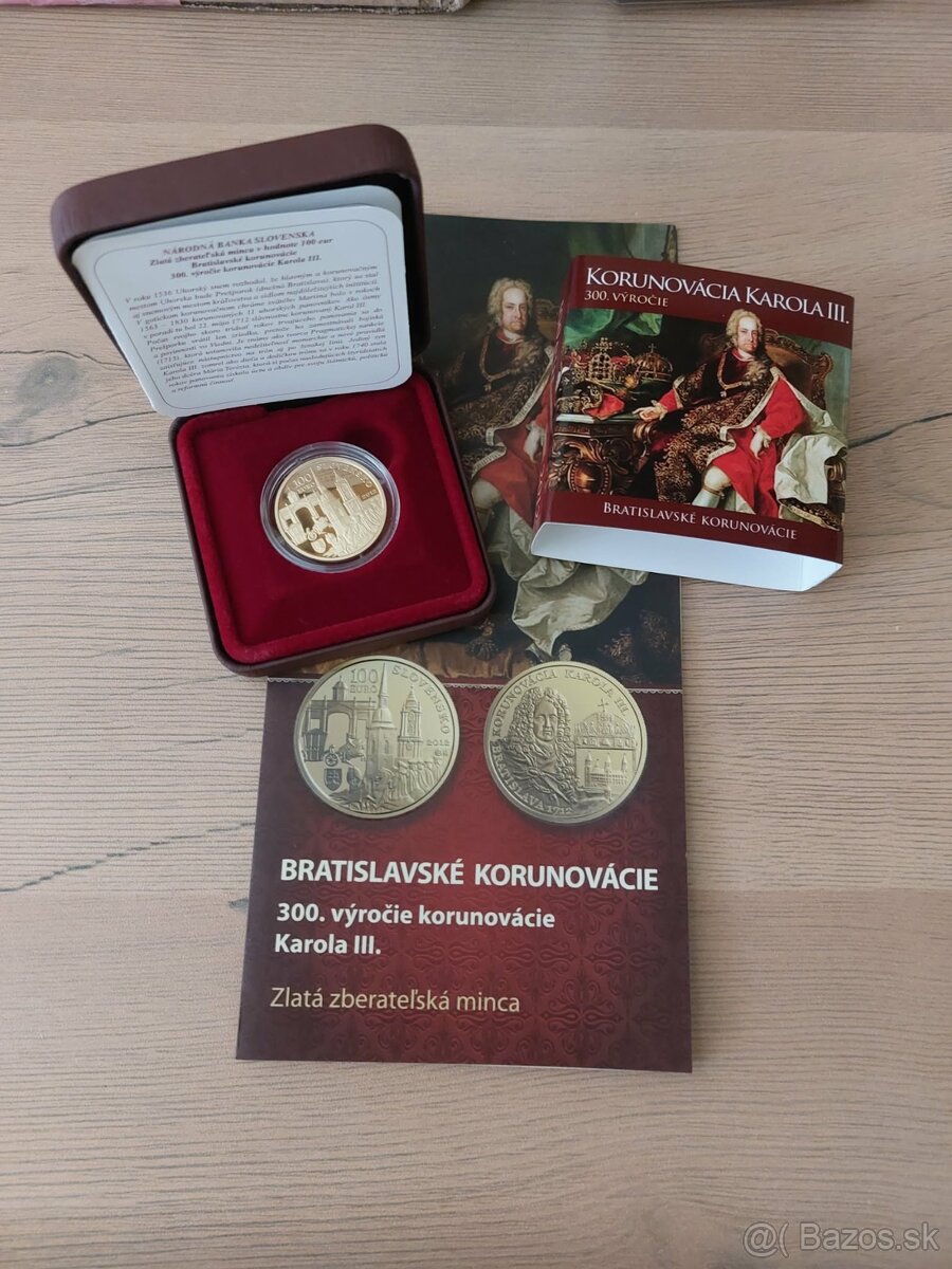 Zlate zberatelske mince NBS - 4