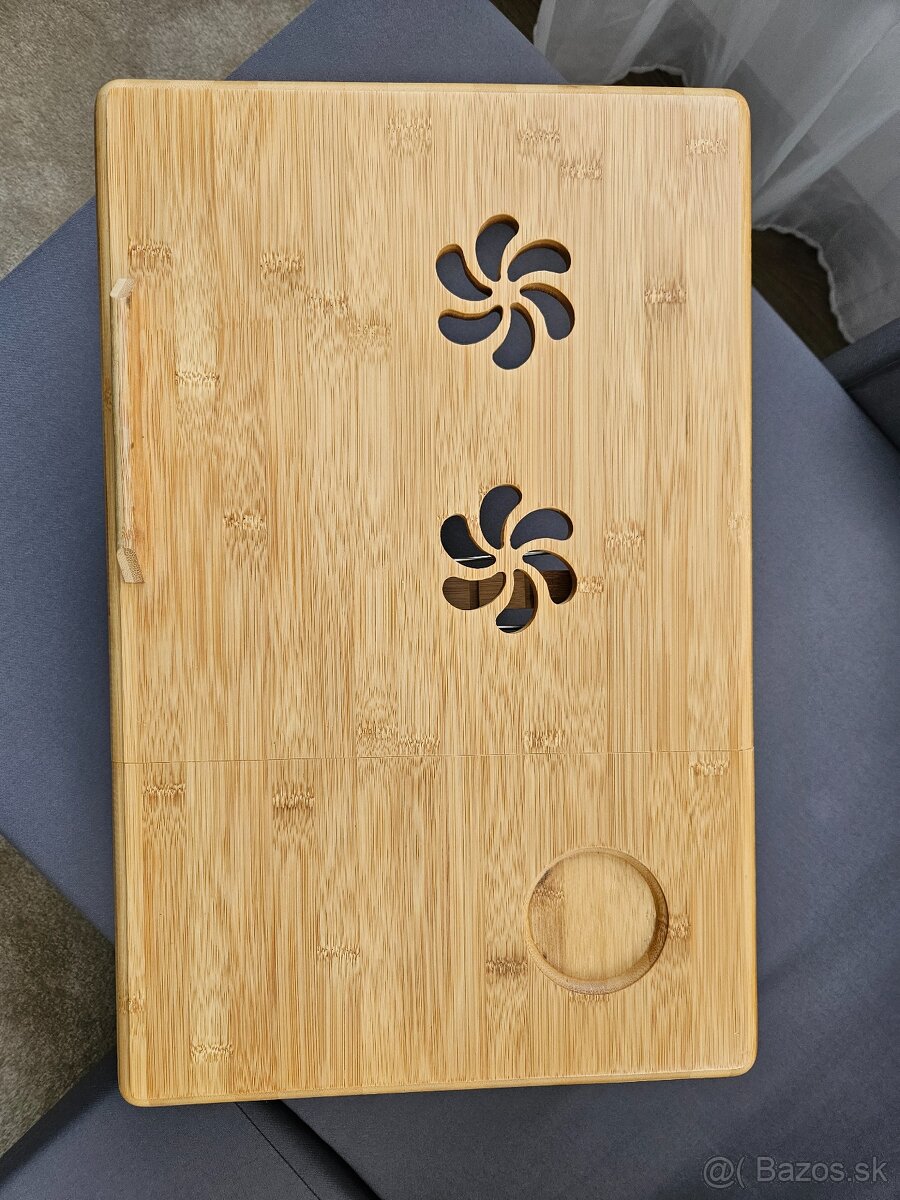 Bambusový stolík pod notebook - 4