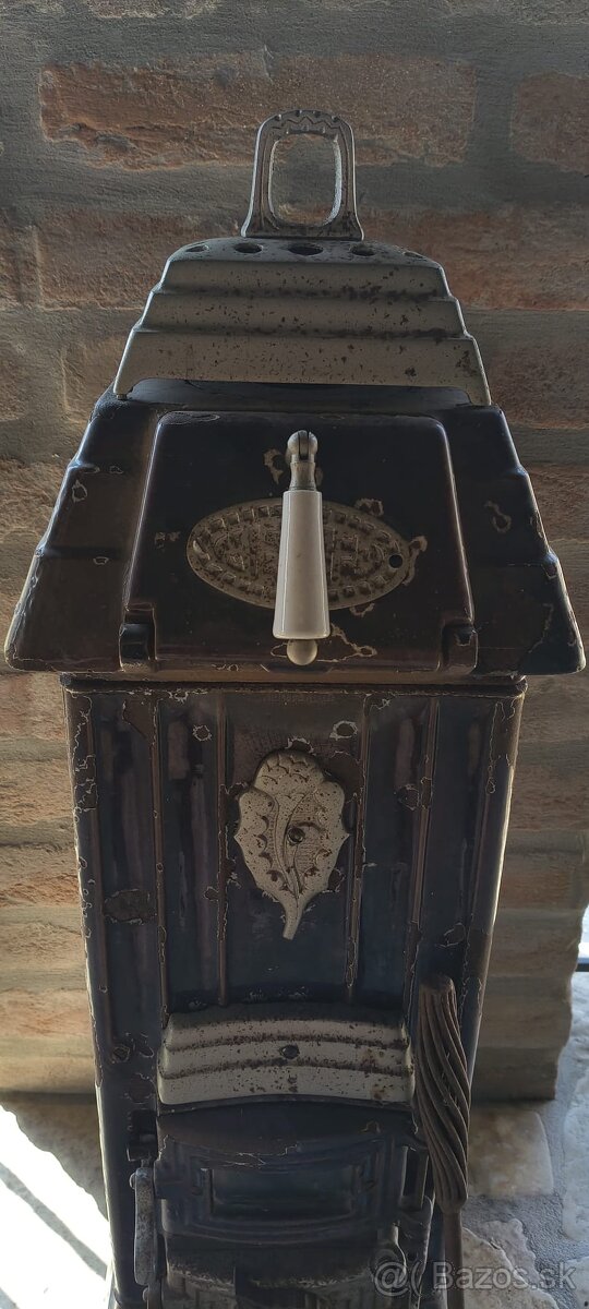 Starožitné liatinové kachle - 4