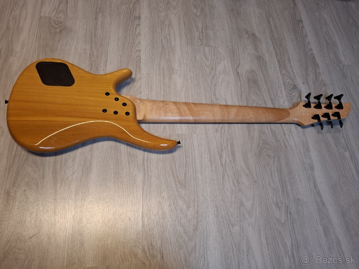 7 strunová bezpražcová bassgitara - 4