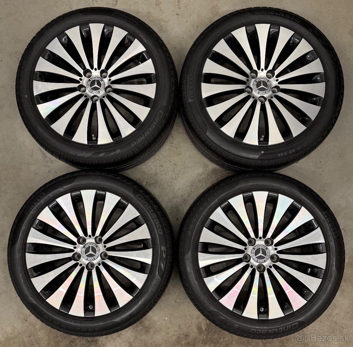 Letná sada 5x112 R18 , 245/45/18 Mercedes Benz E Class W213 - 4