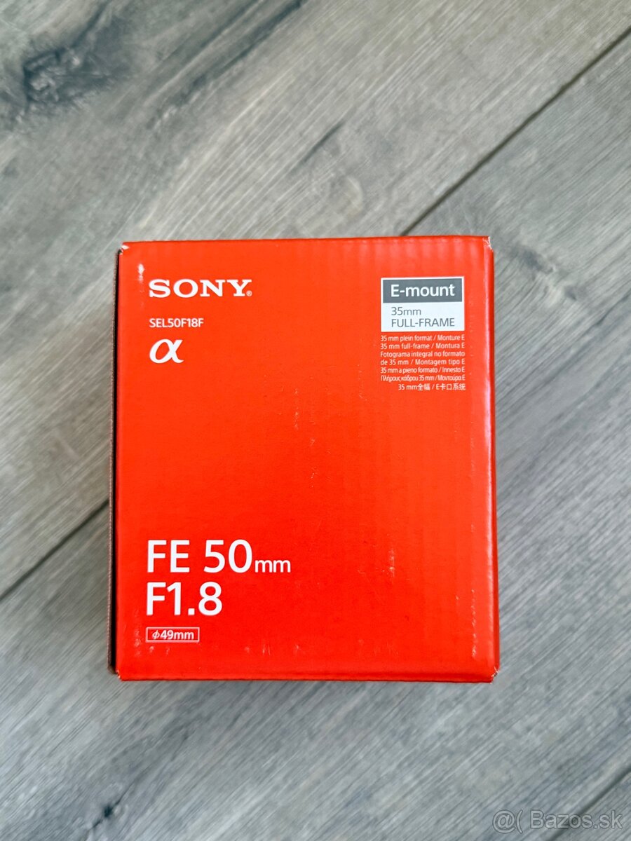Sony FE 50mm f/1.8 - 4