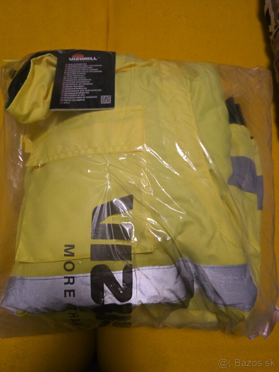 Reflexná bunda Vizwell 2v1 - 4