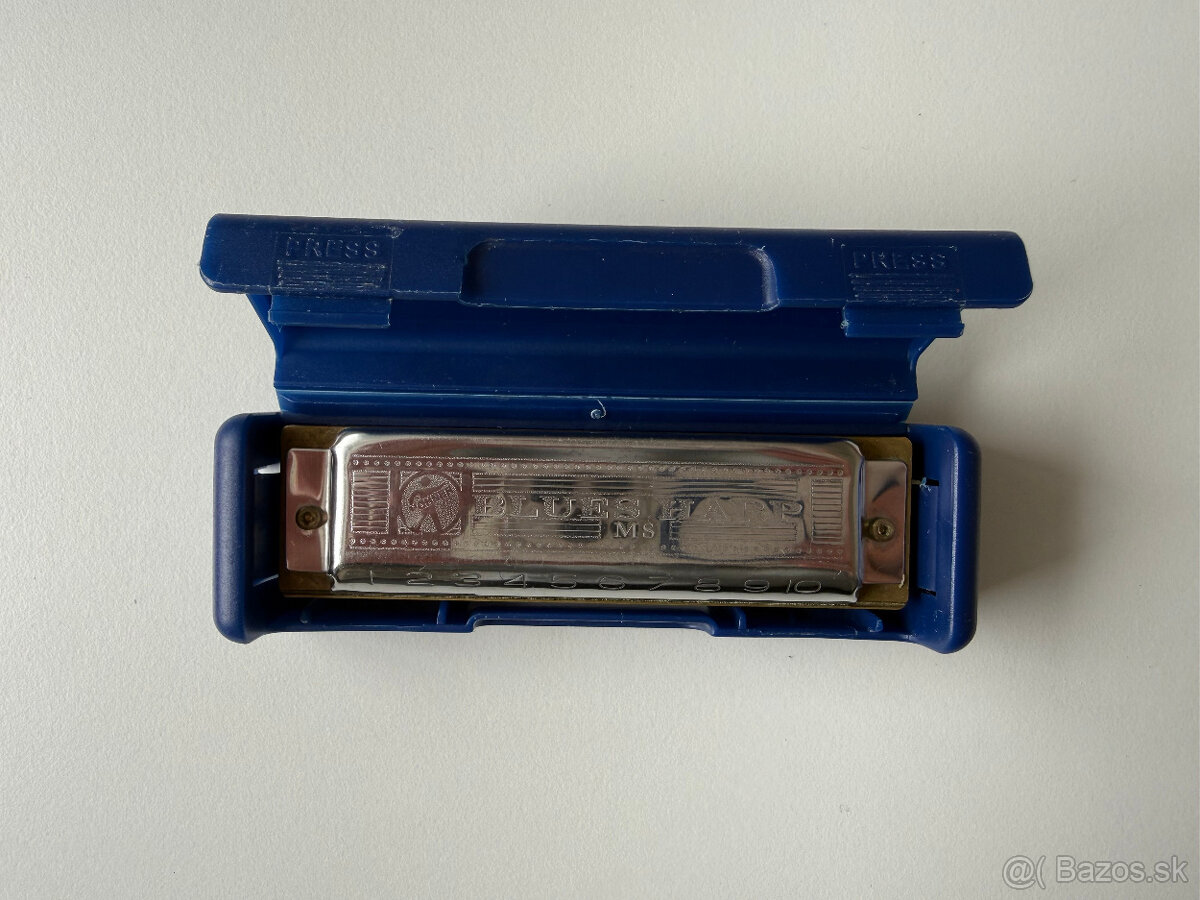 Hohner Blues Harp MS A – diatonická ústna harmonika - 4