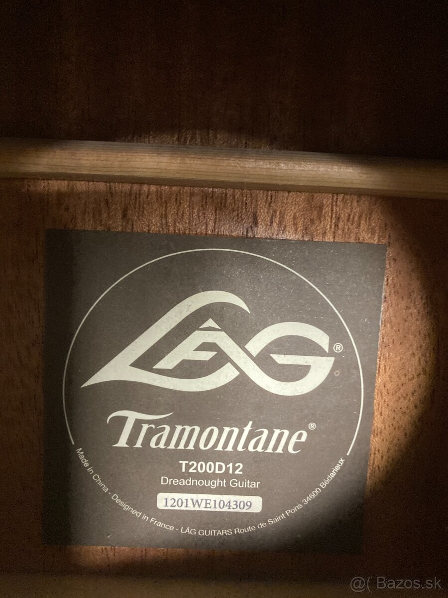 Gitara Tramontane T200 D 12 - lacno - 4
