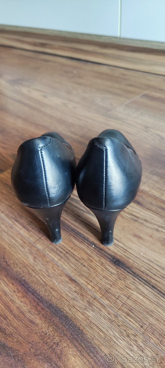 Kožené poltopánky Next - 4