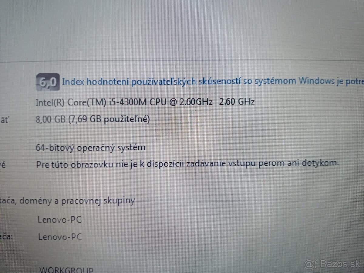 Lenovo Thinkpad T440p , Windows 7 , Intel core i5 , 8gb ram - 4