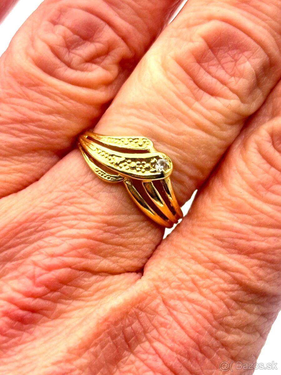 Zlatý prsteň 585/1000 - 4