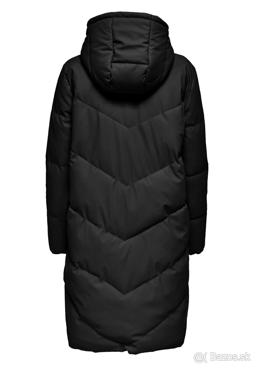 ČIERNA BUNDA zn.JDY č.L + šál - 4