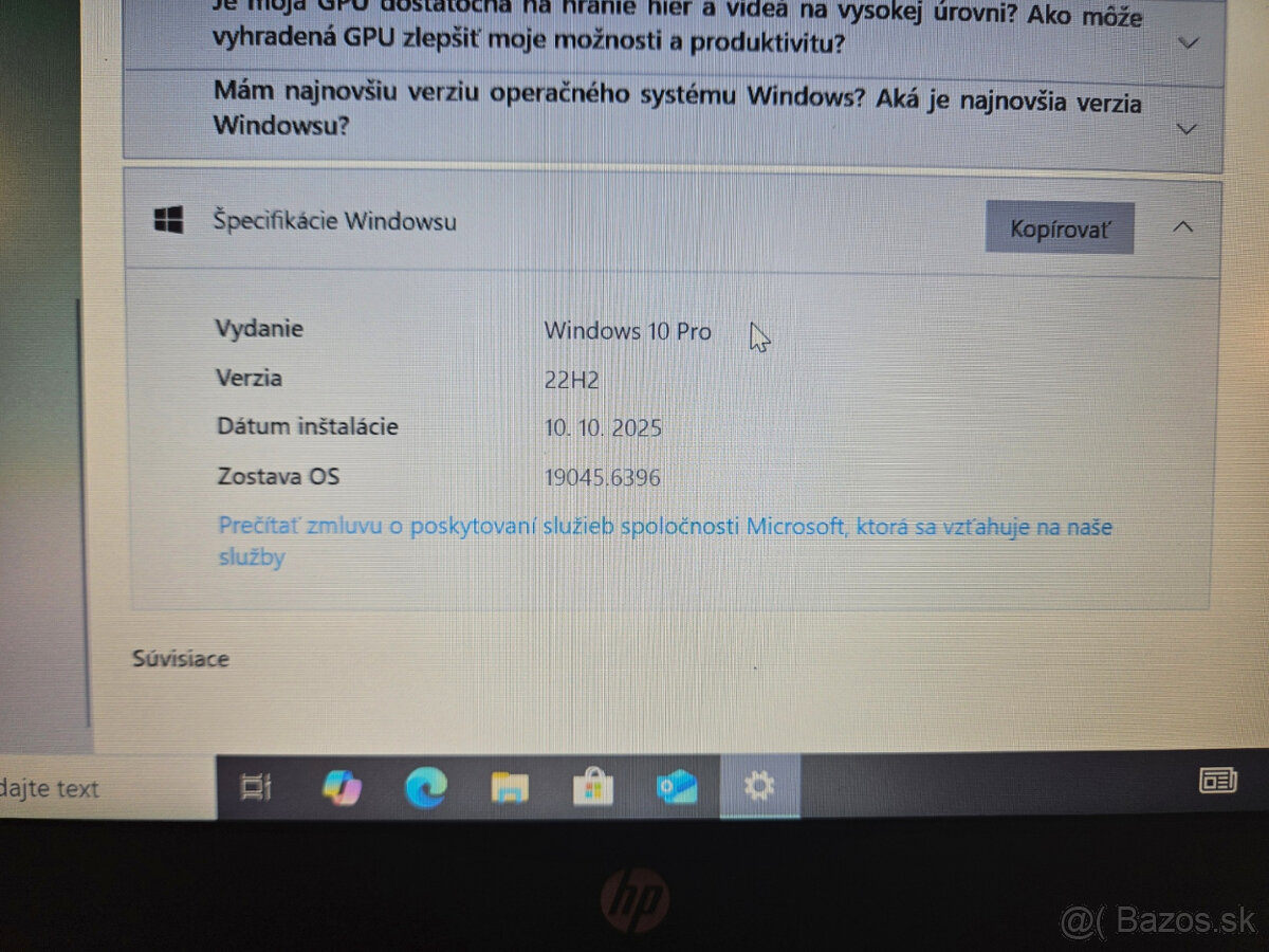 Predám HP EliteBook 840 G4-14"/i5/16GB RAM/256GB SSD - 4