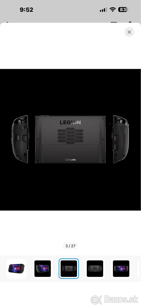 Lenovo Legion Go 8AHP2 – 1TB SSD – Eclipse Black - 4