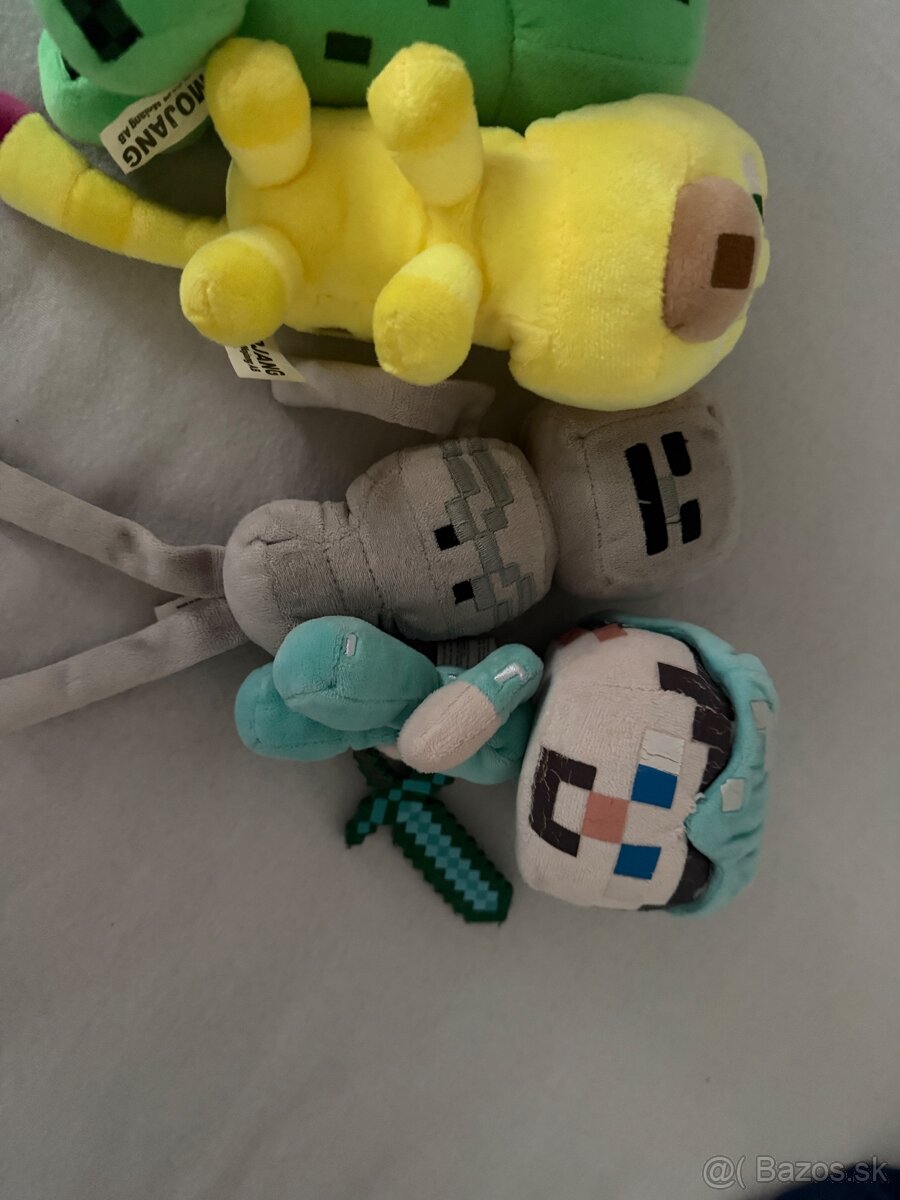 Predám plyšové postavičky minecraft - 4