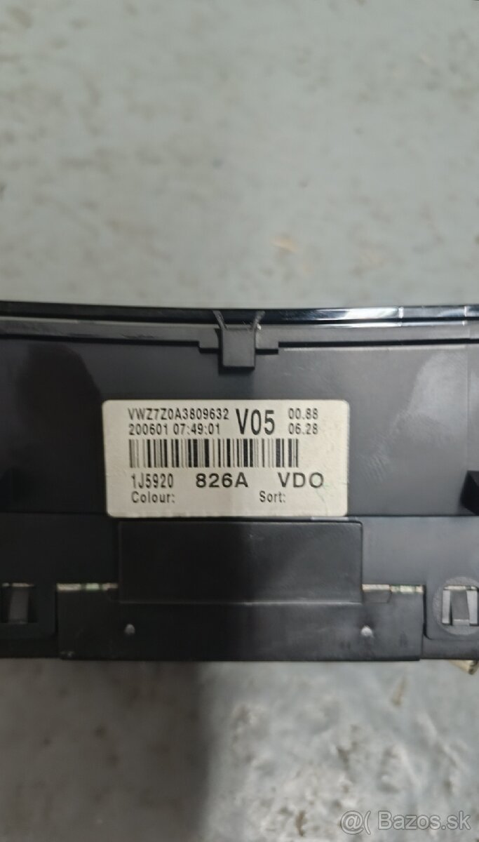 Vw golf 4 bora sportchrome budiky benzin - 4