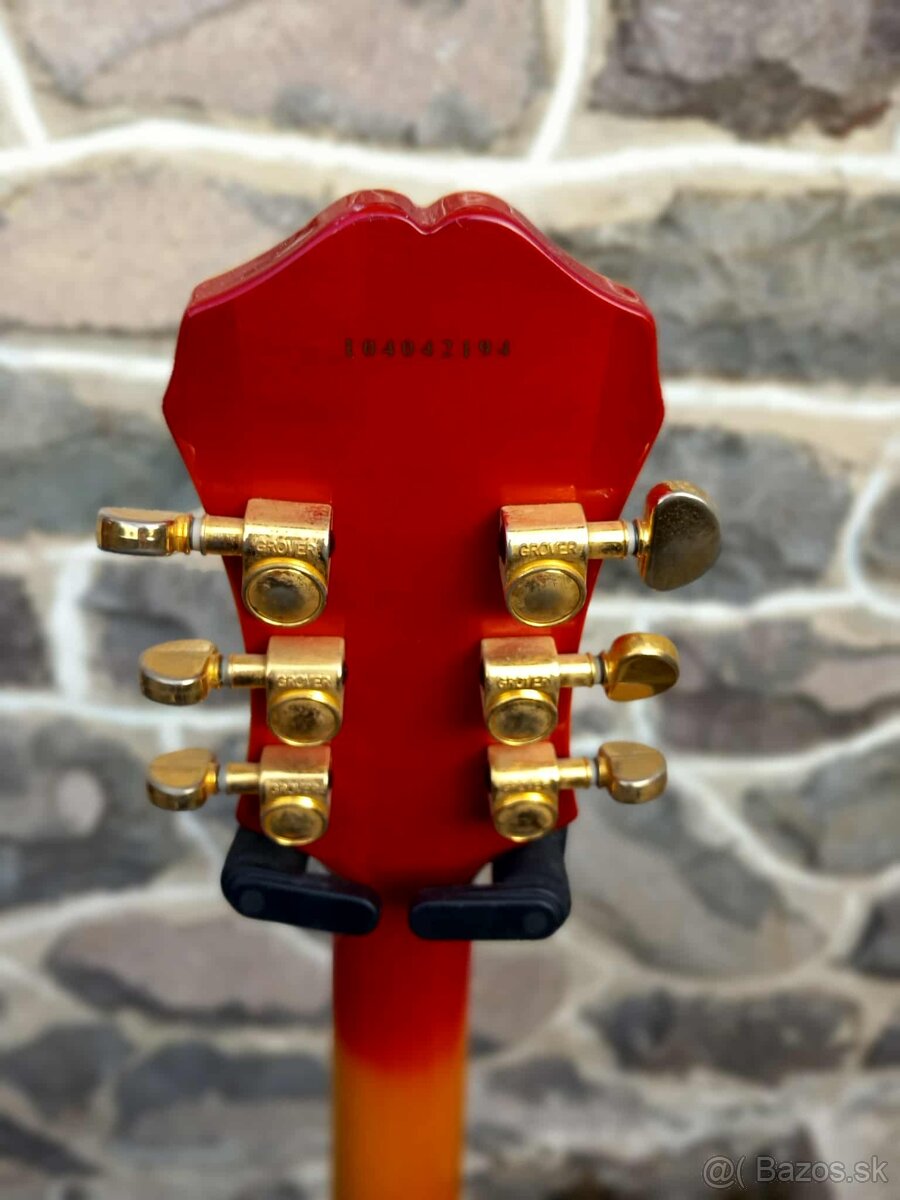 Epiphone Emperor ll Joe Pass Heritage Cherry Sunburst - 4