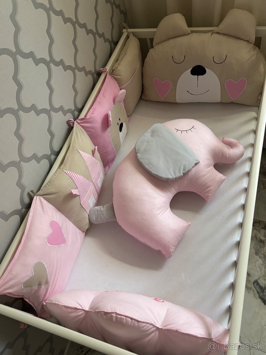 Bavlnený set do detskej postieľky - 4
