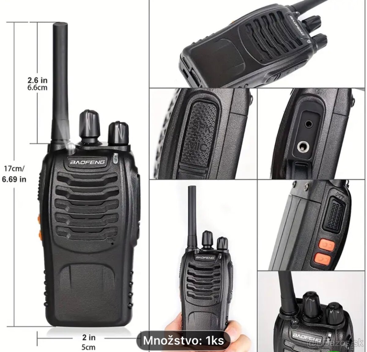 Baofeng BF-88E PMR 446MHz - 4