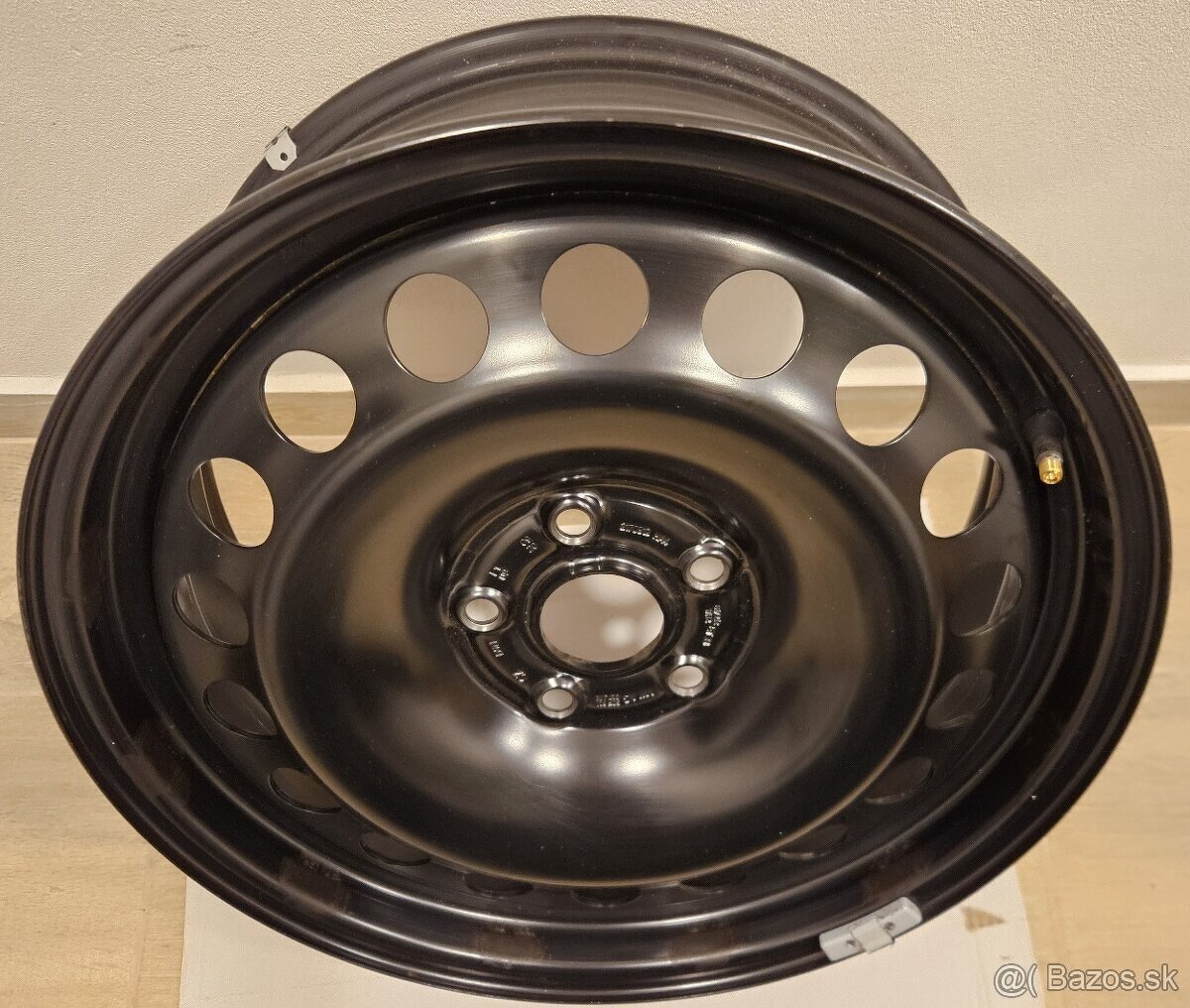 Originálne plechové disky VW - 5x112 r17 - 4