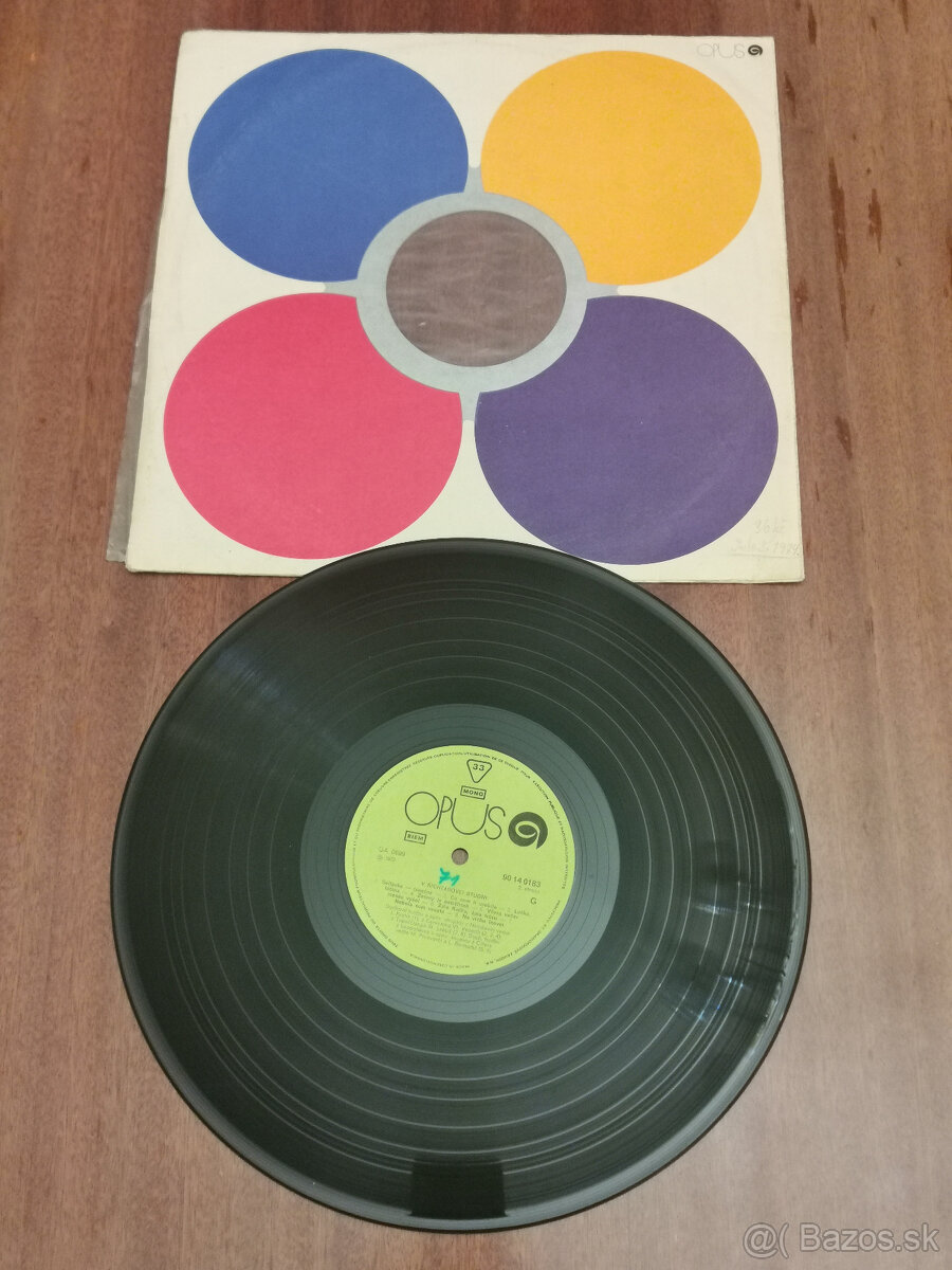 LP platne Ľudovky 1 - 4