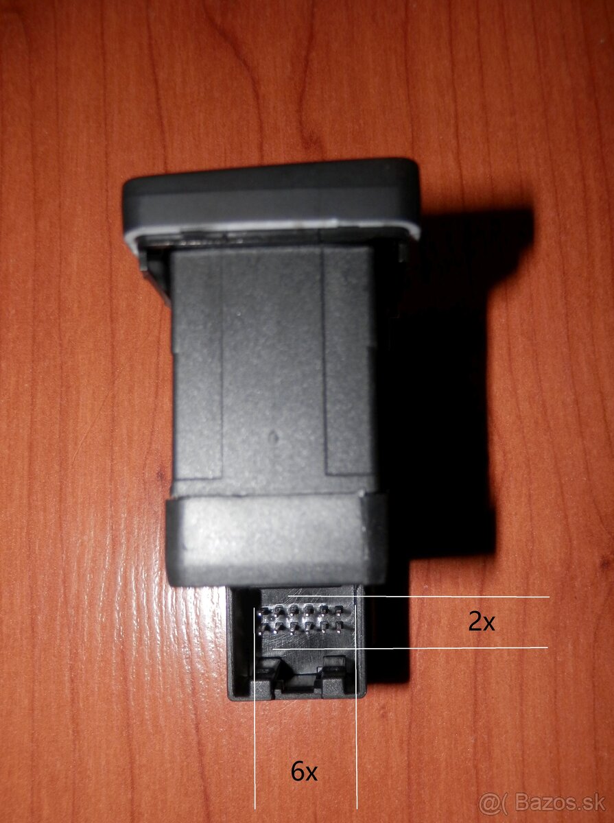 Vypínač ručnej brzdy Vw golf 7 - 4