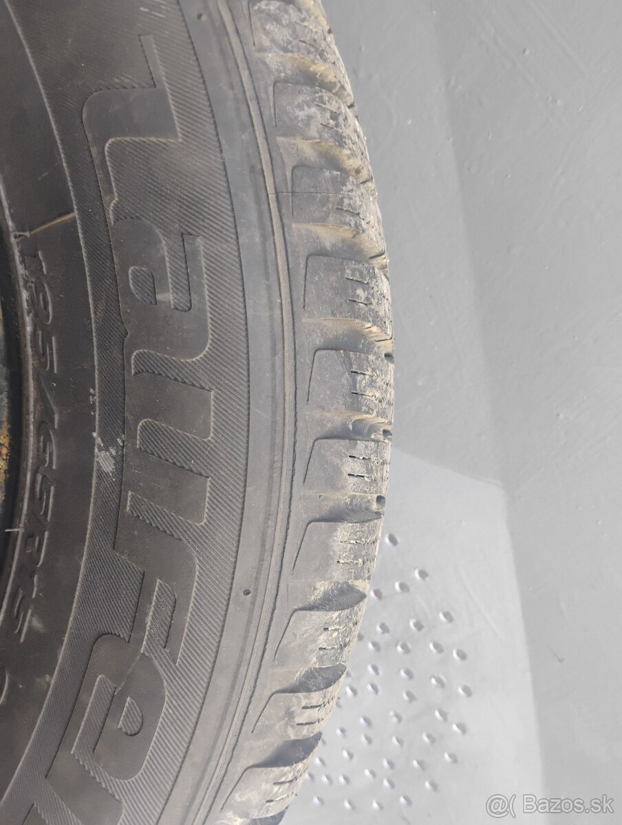 Predám zimné pneumatiky 195/65 R15 - 4