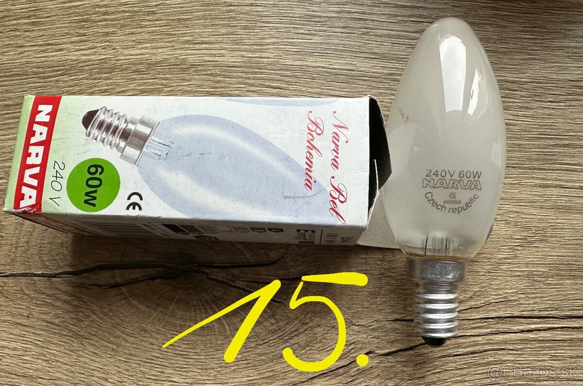 NOVÉ žiarovky a led-ky - 4