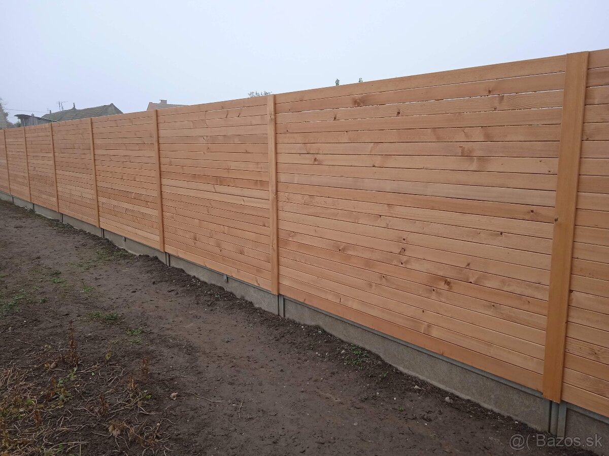 Drevené plotové dielce - 4