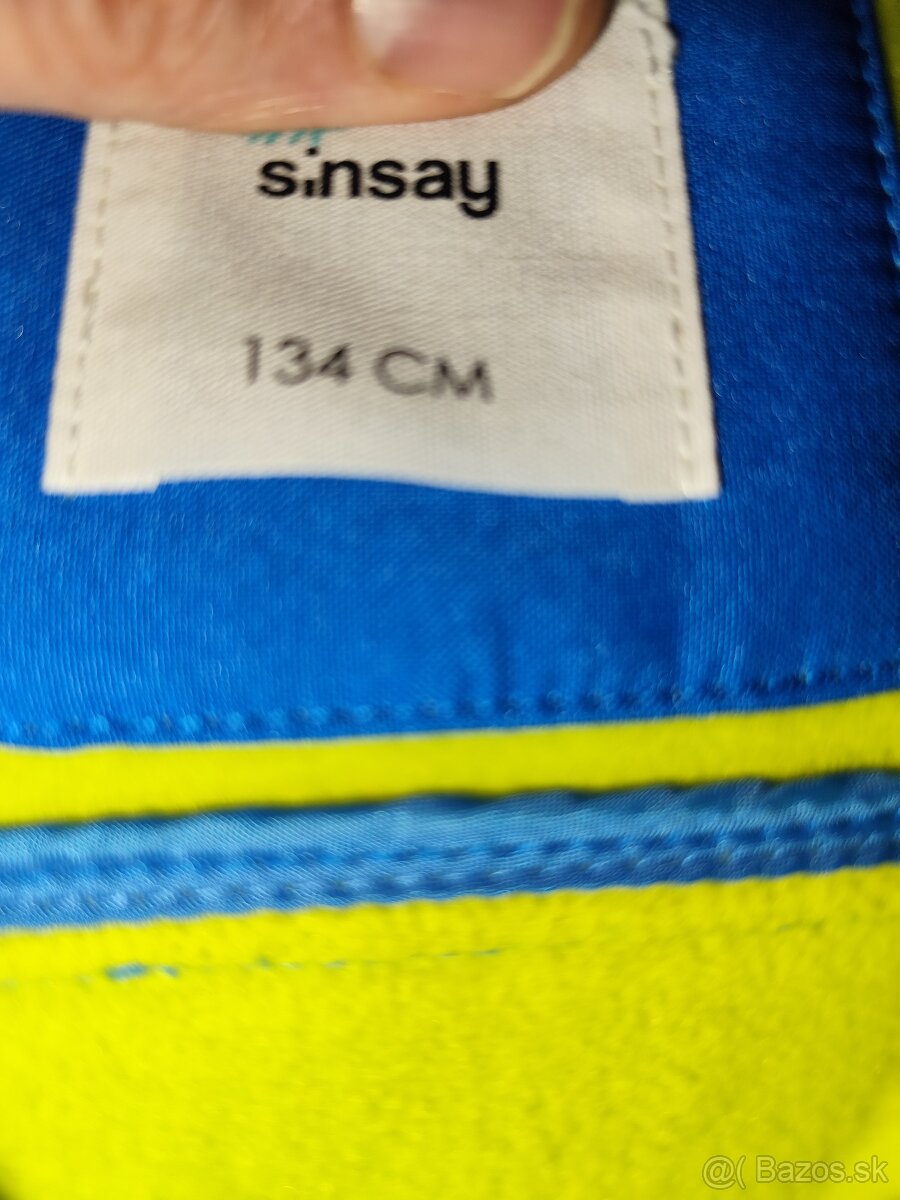 Flísová bunda veľkosť 128-134 softshellová detská bunda 134 - 4