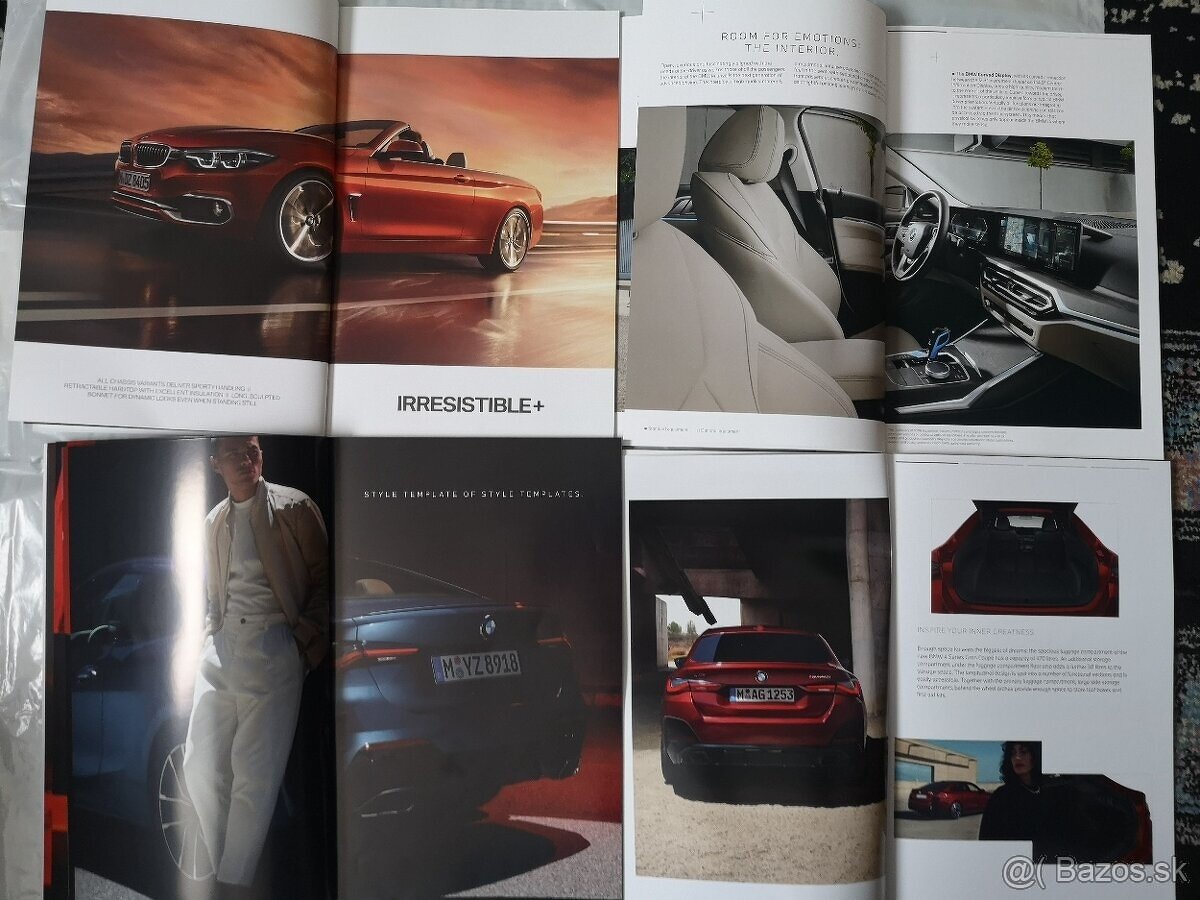 💙🚘 Predám Katalógy BMW 4 G22,G26 M440i,G26 M50,F32,F33,F36 - 4