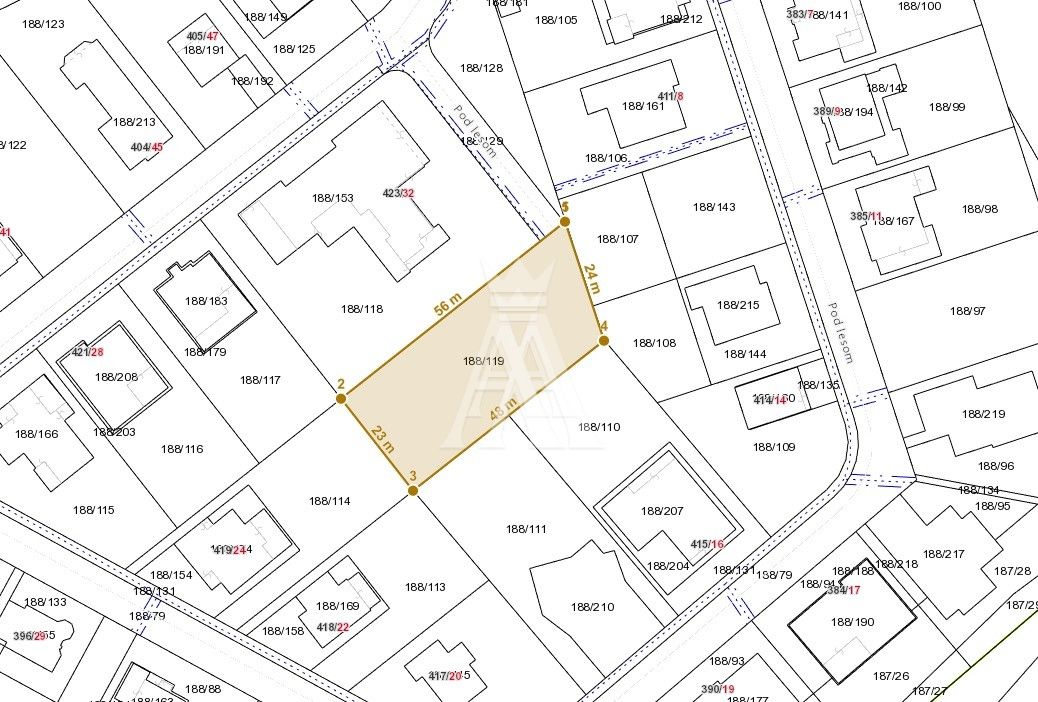 STAVEBNÝ POZEMOK, UL. POD LESOM, BUDIMÍR, KOŠICE OKOLIE - 4