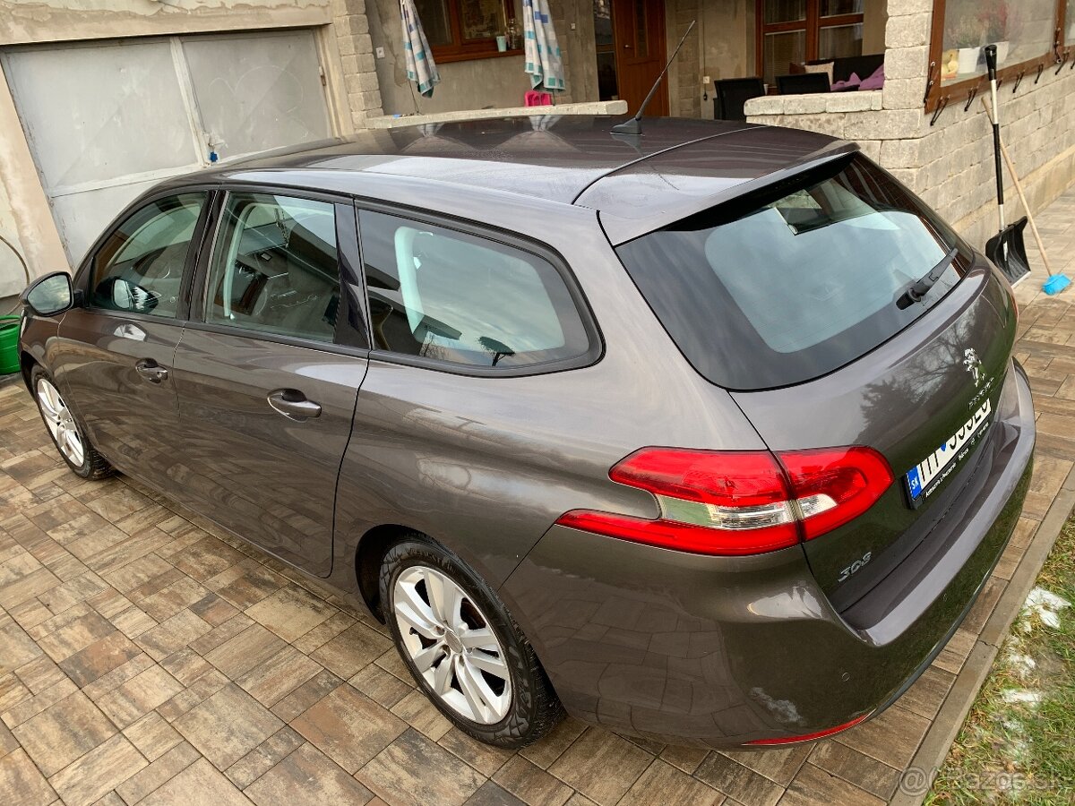 Peugeot 308sw 1.6HDI 85kw manuál 6 - 4