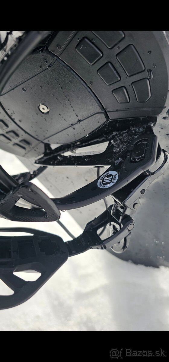 Snowboard set Raven 157 + Salomon BOA – Ako nový - 4