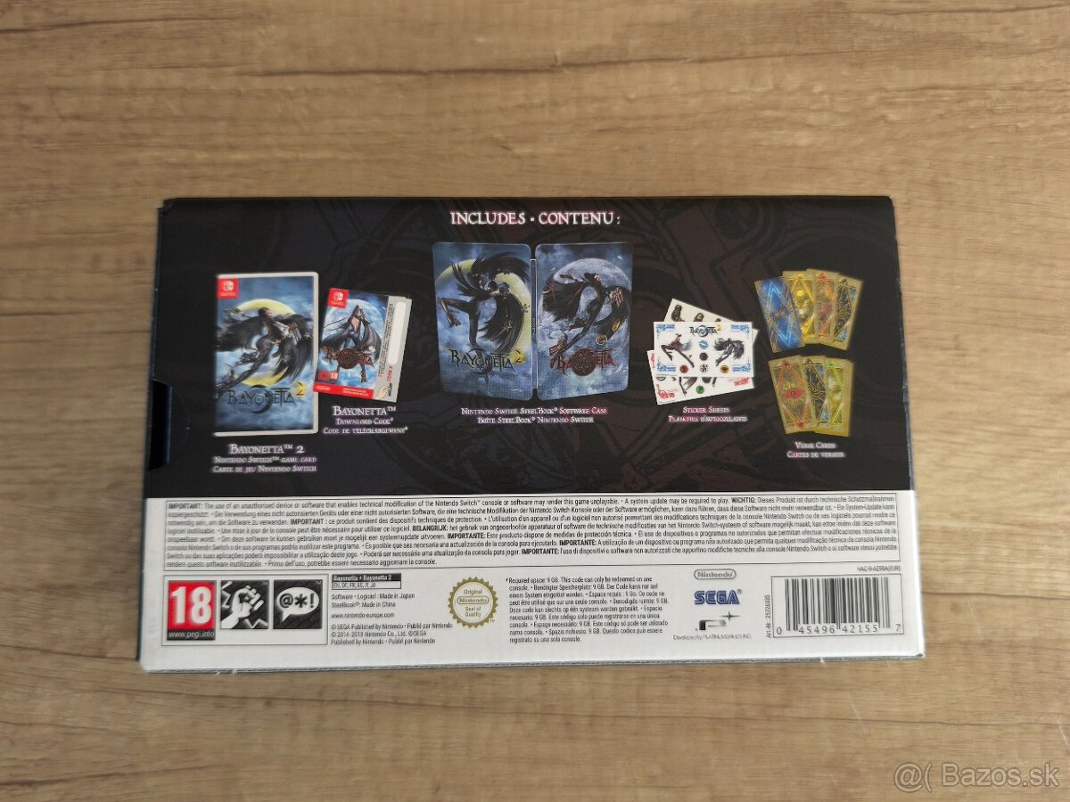 Bayonetta 2 special edition nintendo switch - 4