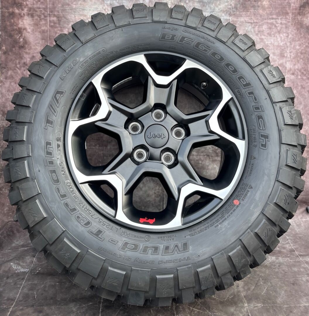 Originální alu kola Jeep 255/75/17 - 4