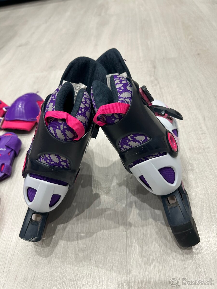 Korčule kolieskové + chrániče - 4