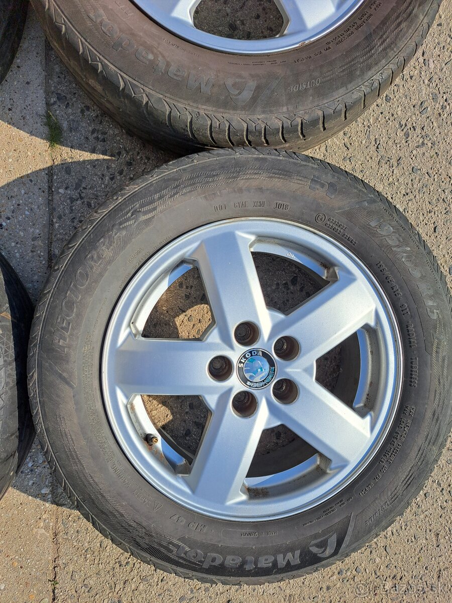 5x100 R15 Škoda - 4