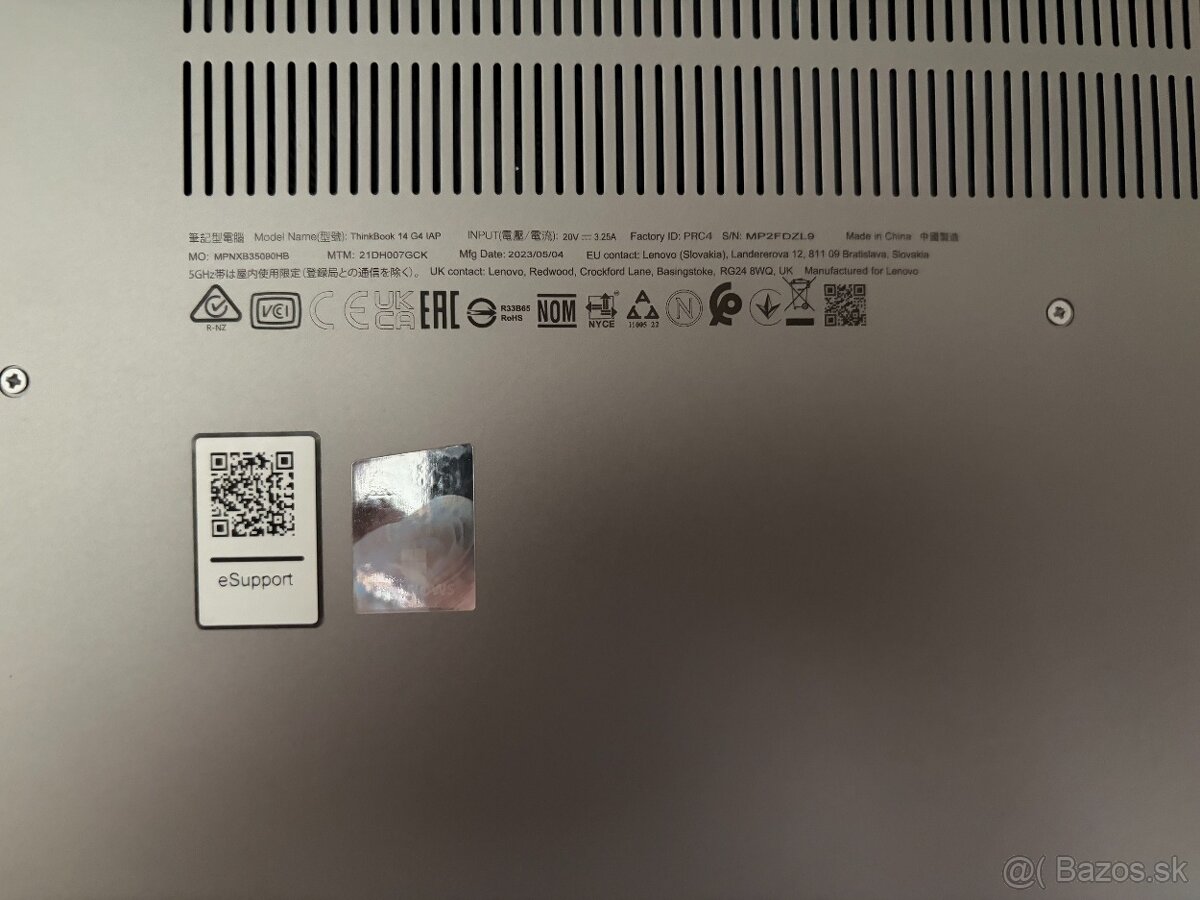 Lenovo ThinkBook 14 G4 IAP, sivá - 4