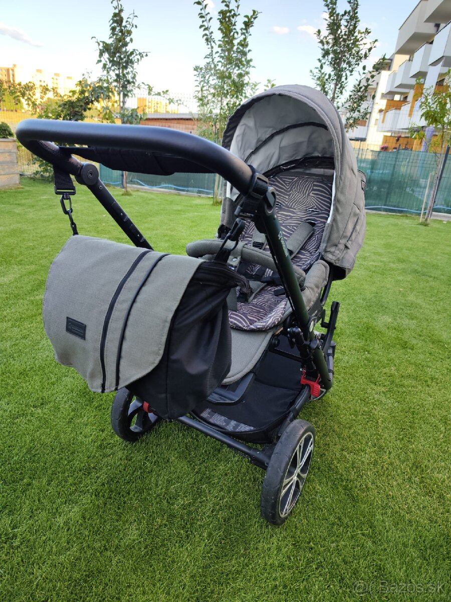 Kočík Gesslein F6 Air + vajíčko Recaro s isofix - 4