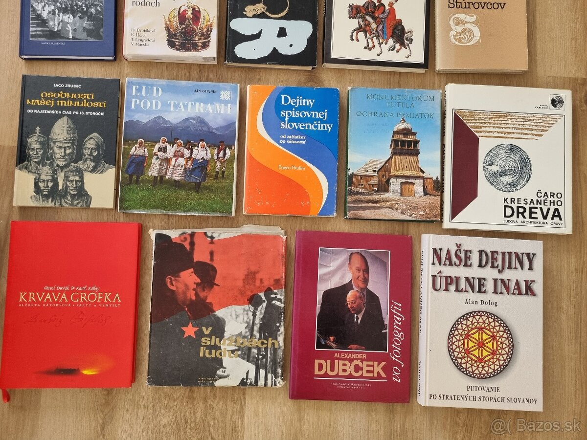 Knihy o Slovensku, Slovákoch, histórii, kultúre a iné 2/4 - 4