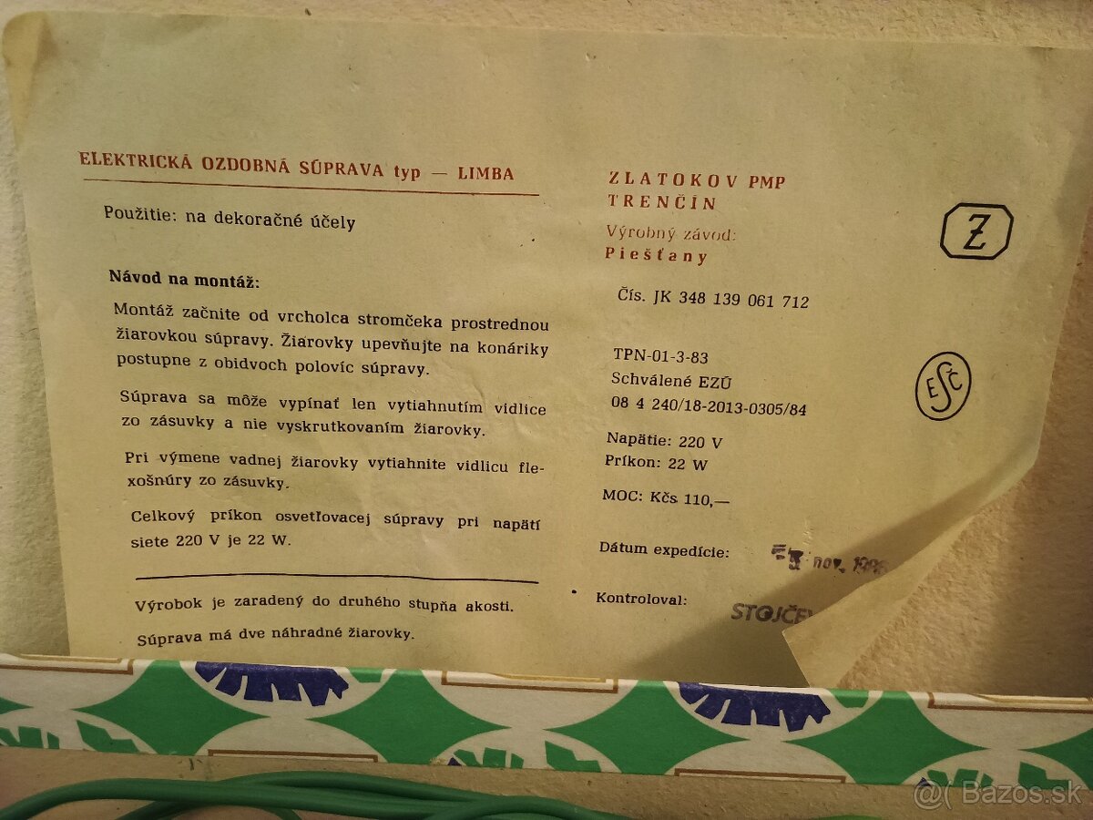 Starožitné vianočné svetlá - 4