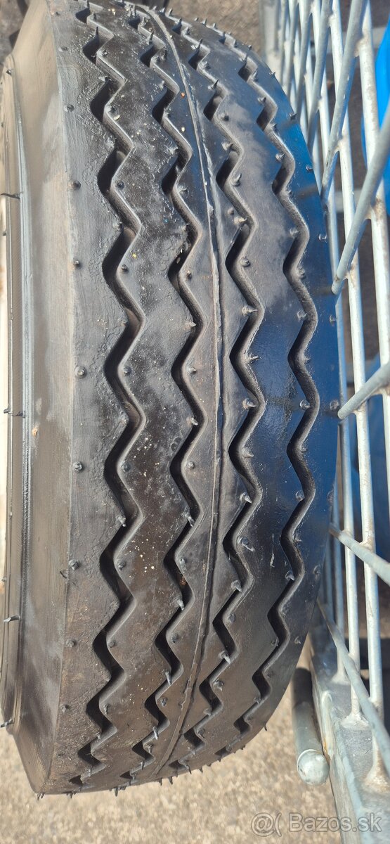 Predám 2ks. komplet kolesá 6,00-9 10PR. - 4