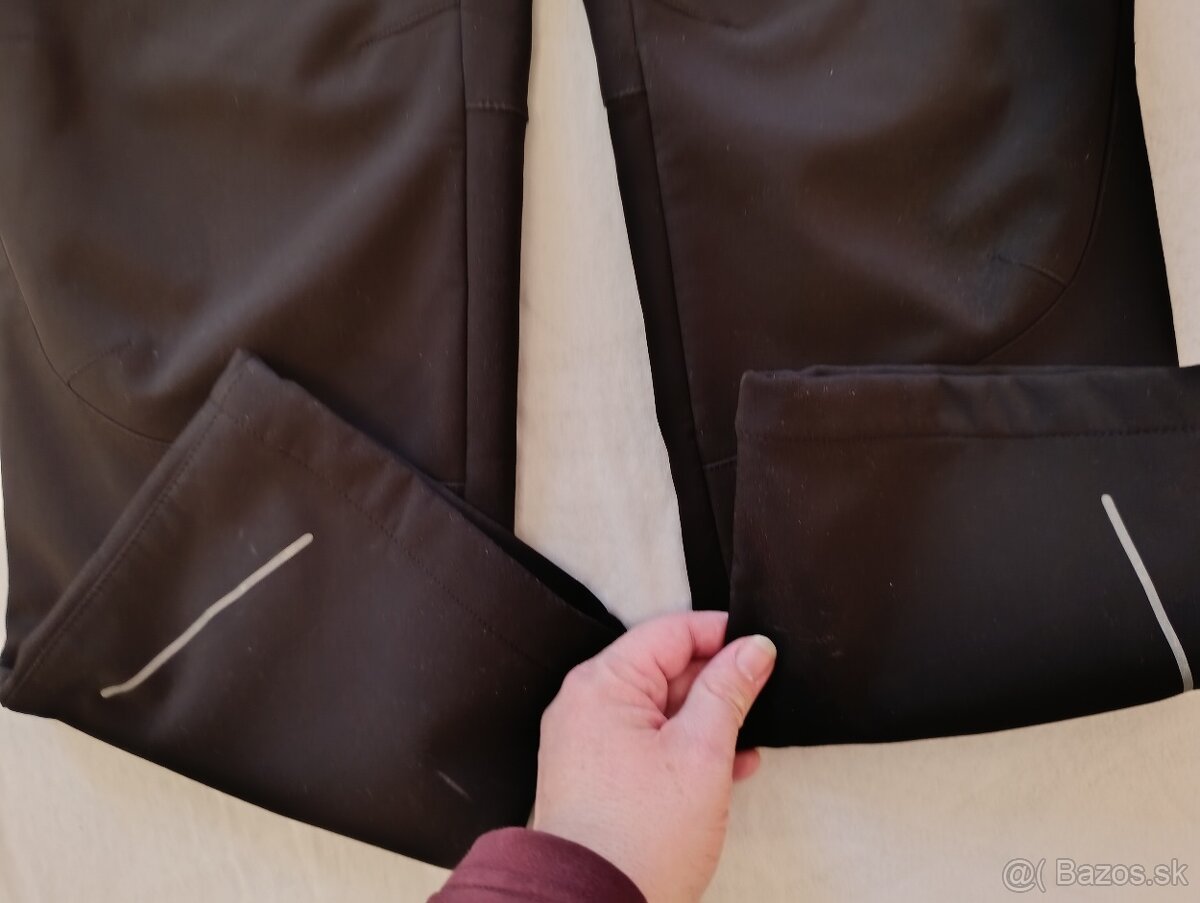 Softshellove nohavice zateplene lewro 146/152 - 4