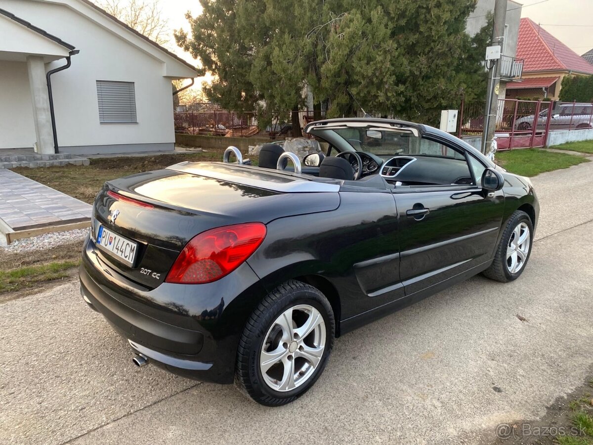 207CC 1.6 benzín 120000km - 4