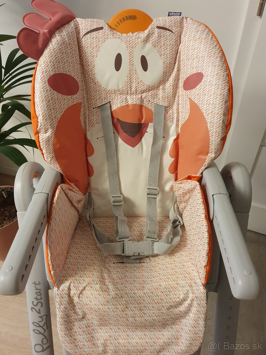 Jedálenská Stolička Chicco Polly 2 Start - víťaz Dtest-u - 4
