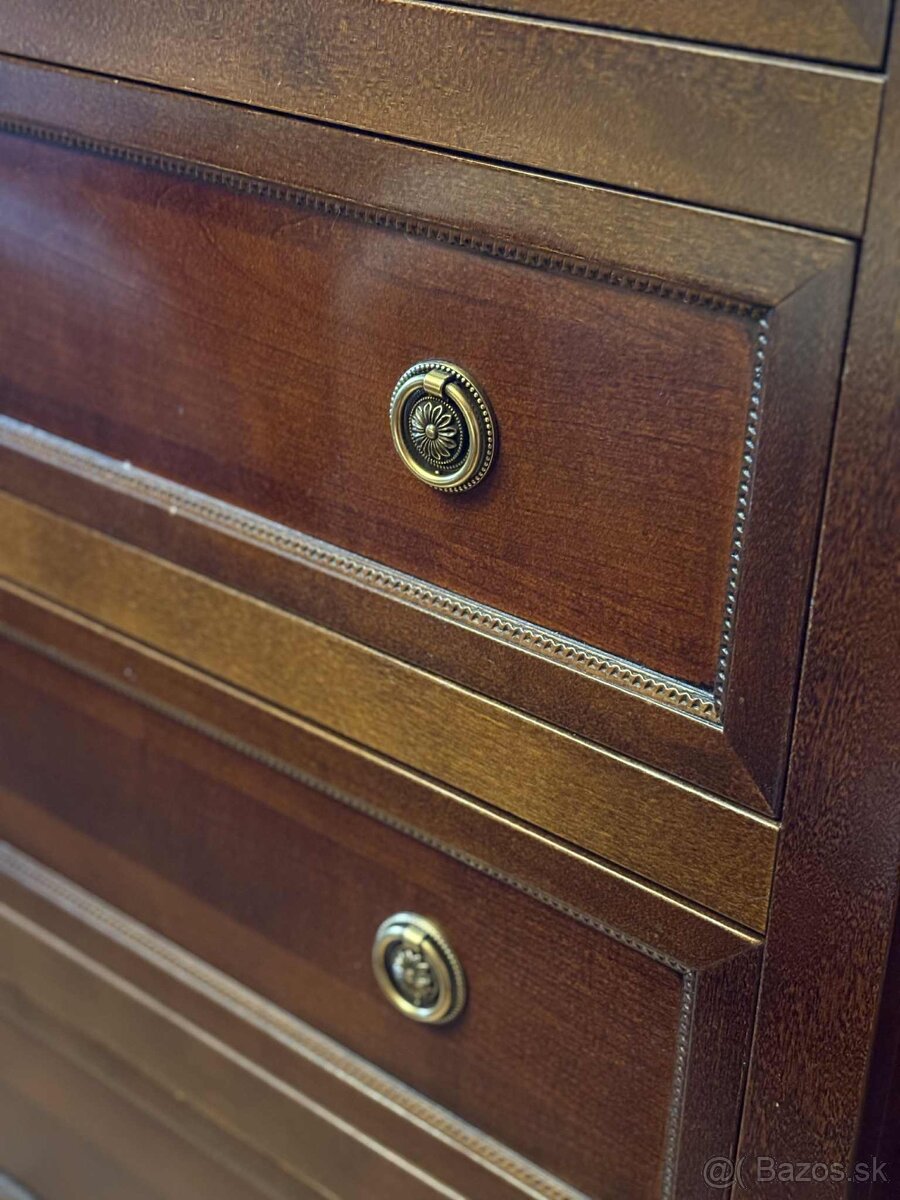 Komoda Talianska rustikálna z masívneho dreva - 4